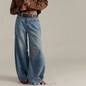 Free People Jeans - We The Free Jeans - Eden High Slouchy Flare Jeans